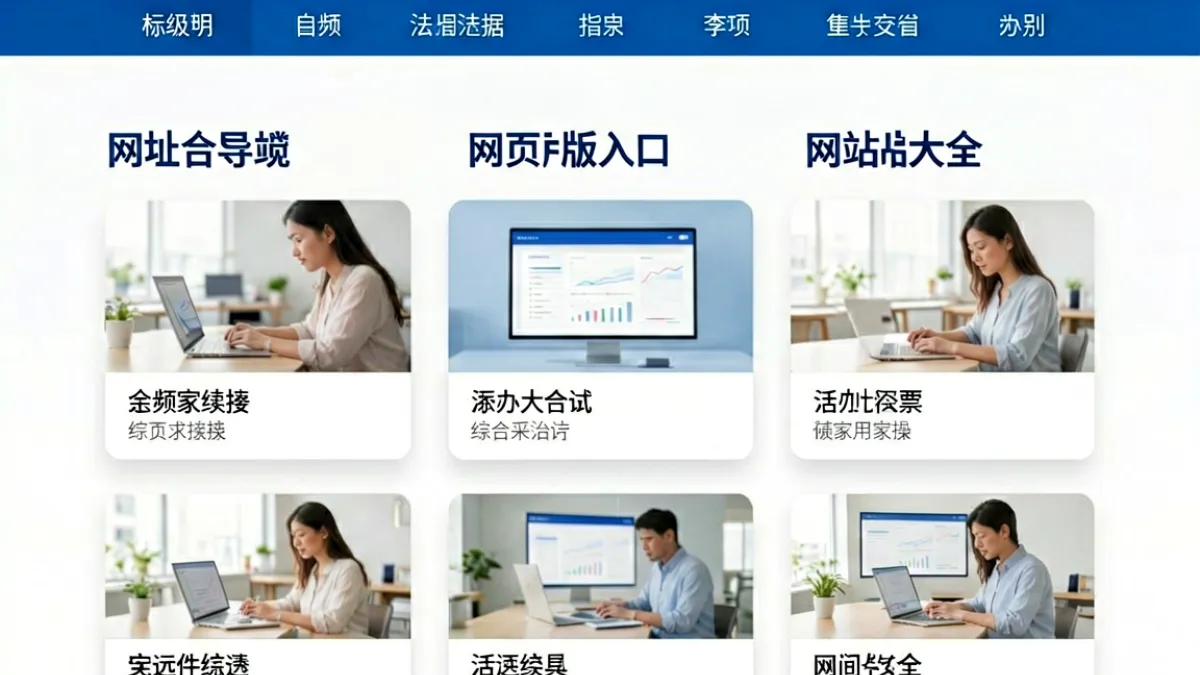 91网门户首页整体布局展示，涵盖网址导航、网页版入口与网站大全三大核心区块